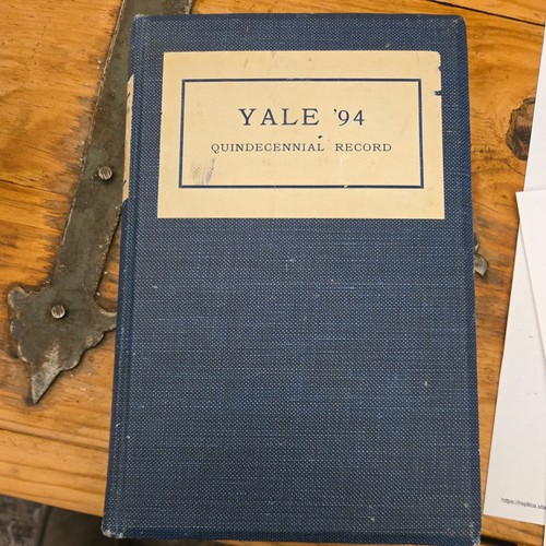 Antique quindecennial record - quindecennial,
